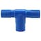 Apollo 1 in. x 1 in.  x 1/2 in. - 3/4 in. Dual Threaded Combination or Reducing Insert Tee Fitting ABTCT11234 - alternate 2